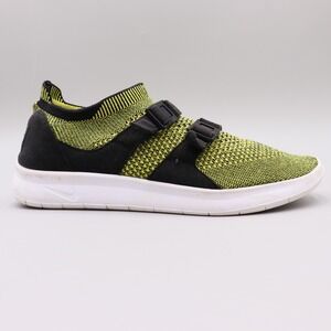 Nike Air Sock Racer Ultra Flyknit Women's 8.5 Yellow Black Sneakers 896447-003